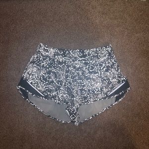 reflective lululemon hotty hot shorts